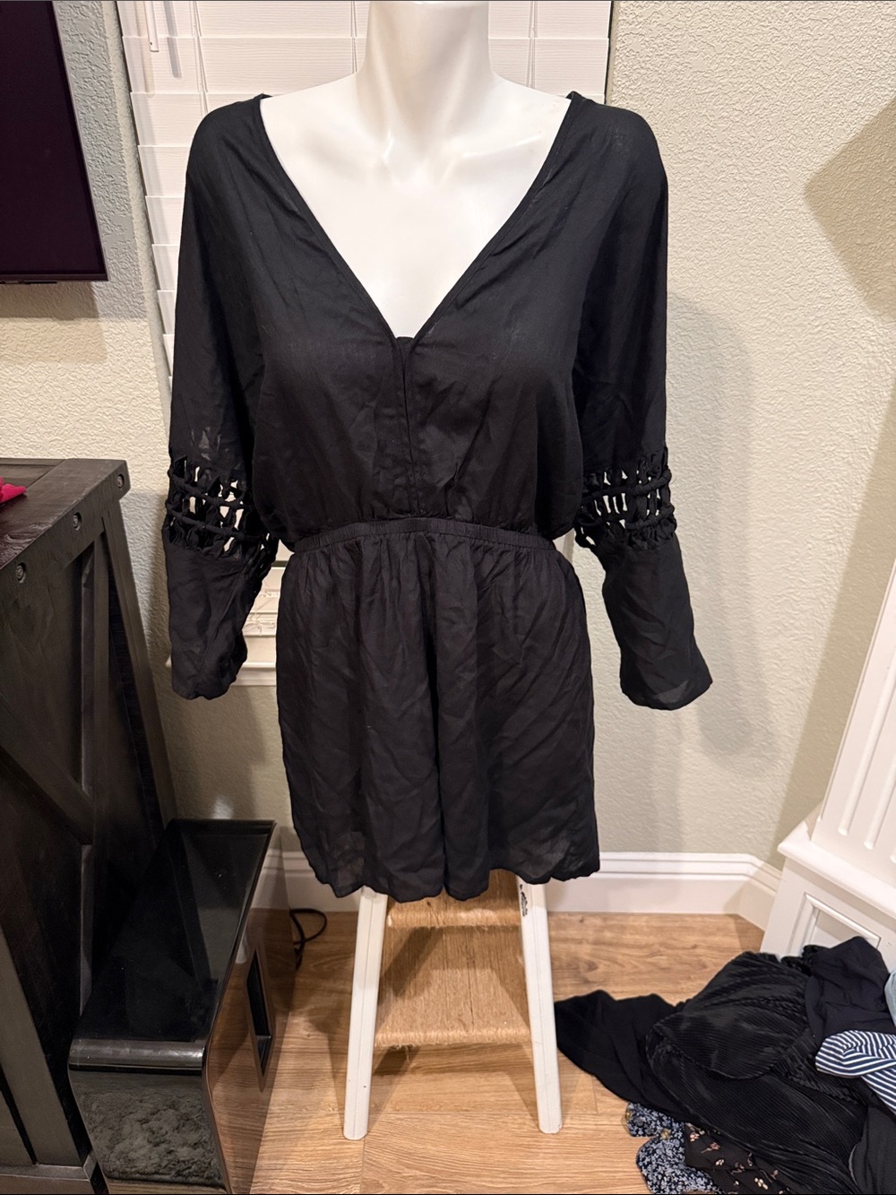 NWT top shop romper - L